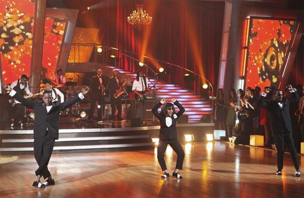 Singer Janelle Monae performed on 'Dancing With...