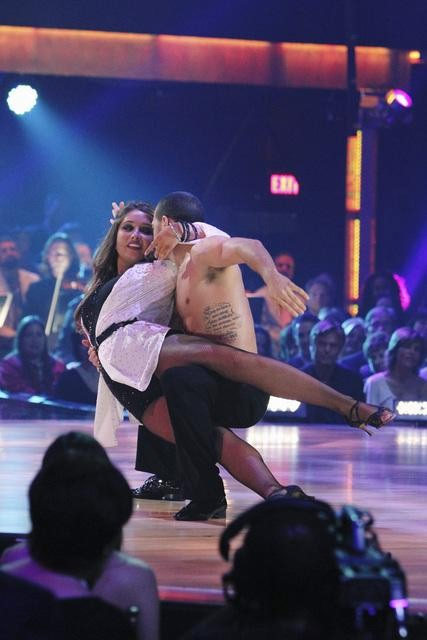 Bristol Palin and Mark Ballas perform on...