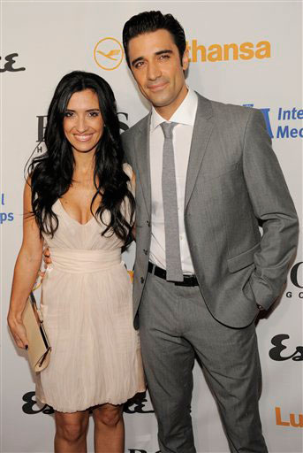 Gilles Marini and his wife Carol arrive at the...