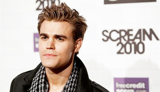 Paul Wesley arrives at the Scream Awards on...