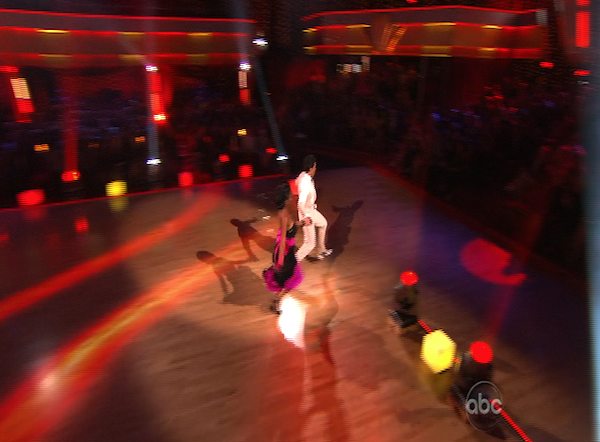 Brandy and Maksim Chmerkovskiy perform to the...