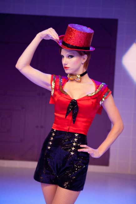 Heather Morris performs in the 'Rocky Horror'...