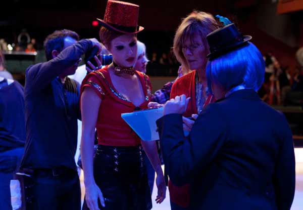 Heather Morris performs in the 'Rocky Horror'...