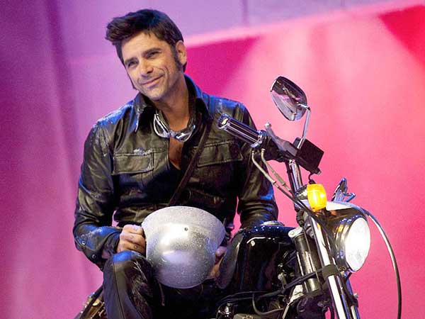John Stamos as Eddie in the 'Rocky Horror'...