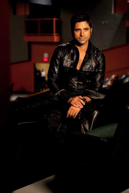 John Stamos as Eddie in the 'Rocky Horror'...