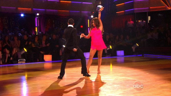 Bristol Palin and Mark Ballas perform on Team...