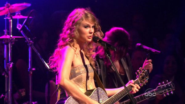Taylor Swift stopped by and performed songs from...