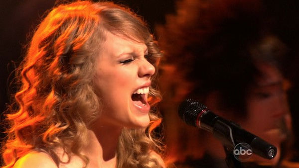 Taylor Swift stopped by and performed songs from...