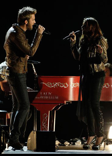 Charles Kelley and Hillary Scott of the band...