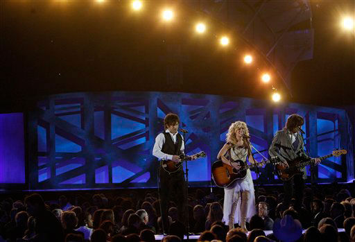 The Band Perry performs at the 44th Annual...