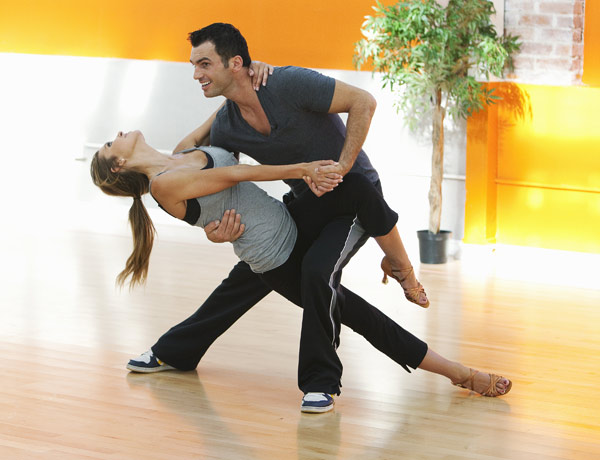 Audrina Patridge joins Tony Dovolani, who is...