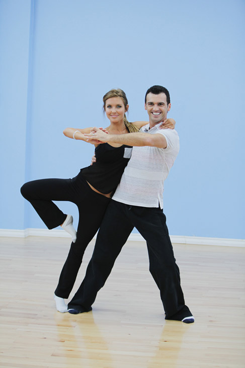Audrina Patridge joins Tony Dovolani, who is...