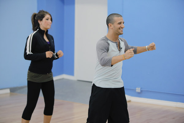 Bristol Palin rehearses with two-time champ Mark...