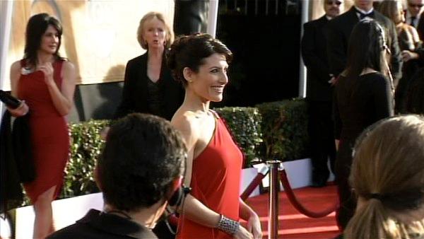 Stars walk the red carpet at SAG Awards in LA, Jan. 25, 2009