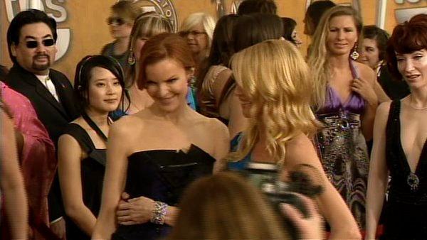 Stars walk the red carpet at SAG Awards in LA, Jan. 25, 2009
