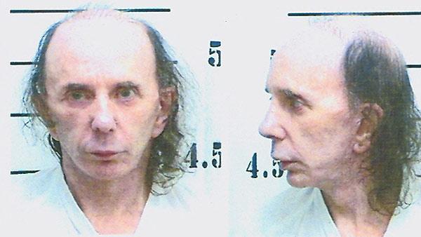Phil Spector booking photo