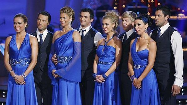 Female contestants on 'Dancing With the Stars,' Sept. 22, 2009