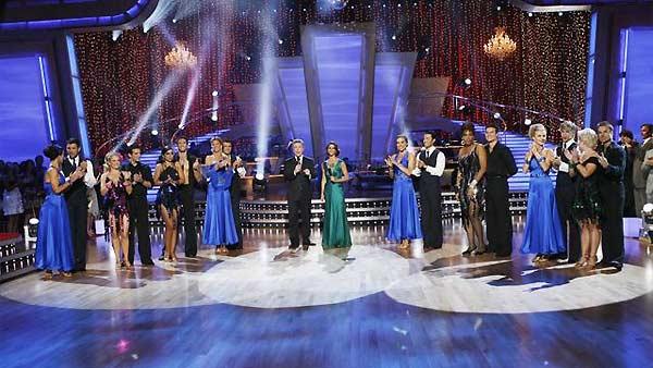 Female contestants on 'Dancing With the Stars,' Sept. 22, 2009
