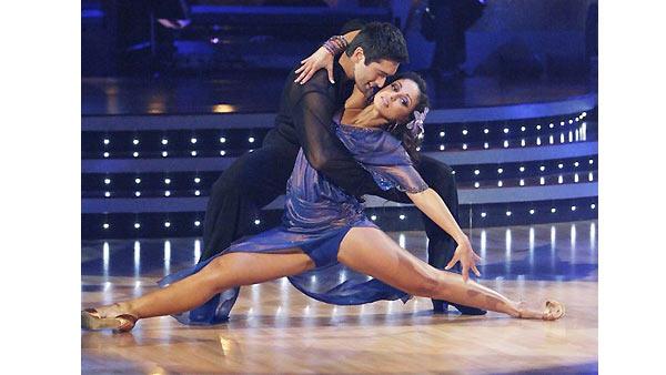 Mya, Dmitry Chaplin on 'Dancing With the Stars', Oct. 5, 2009