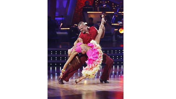Chuck Lidell, Anna Trebunskaya on 'Dancing With the Stars', Oct. 5, 2009