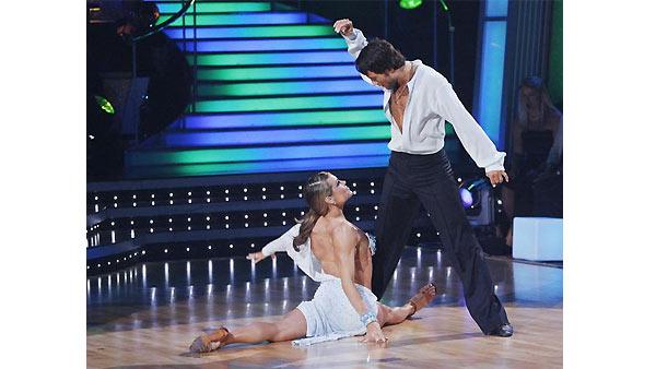 Natalie Coughlin, Alec Mazo on 'Dancing With the Stars', Oct. 5, 2009