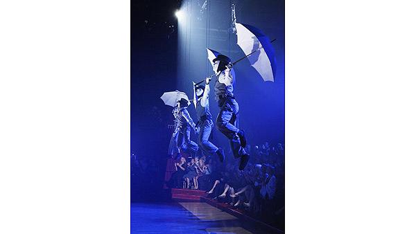 Mark Ballas, Lacey Schwimmer perform with JabbaWockeeZ, October 6, 2009