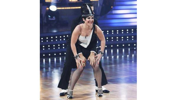 Kelly Osbourne and Louis Van Amstel perform during 'Dancing With the Stars,' Oct. 12, 2009