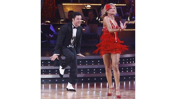 Donny Osmond and Kym Johnson perform during 'Dancing With the Stars,' Oct. 12, 2009