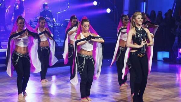 Shakira performs on 'Dancing With the Stars,' Oct. 13, 2009