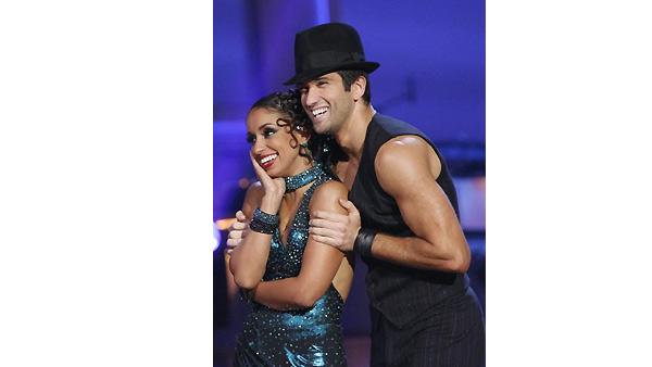 Mya and Dmitry Chaplin perform on 'Dancing With the Stars', October 19, 2009