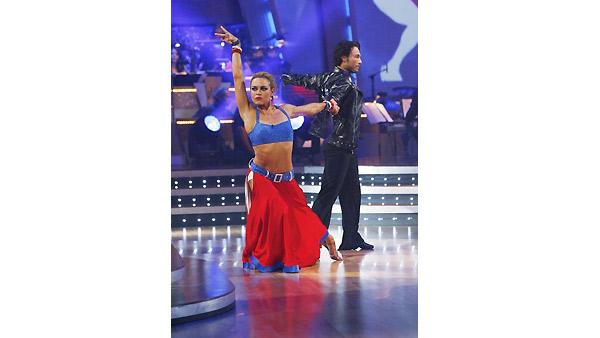 Natalie Coughlin and Alec Mazo perform on 'Dancing With the Stars', October 19, 2009