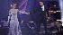 Melissa Joan Hart and Mark Ballas perform during...