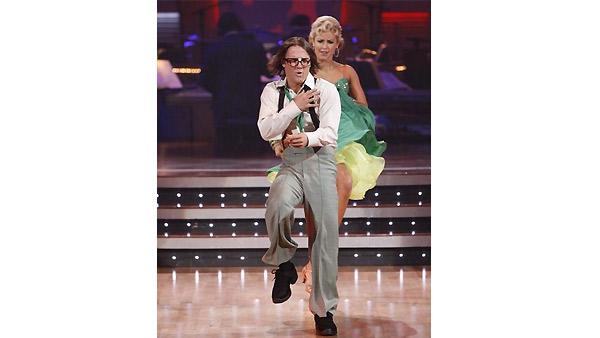 Louie Vito and Chelsie Hightower perform during 'Dancing With the Stars,' October 26, 2009