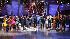 Celebrity competitors perform during Dancing...