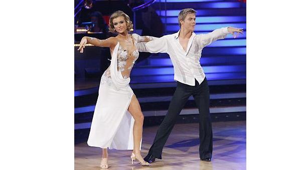 Joanna Krupa and Derek Hough perform during 'Dancing With the Stars,' Monday, November 2, 2009
