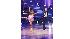 Aaron Carter and Karina Smirnoff perform during...