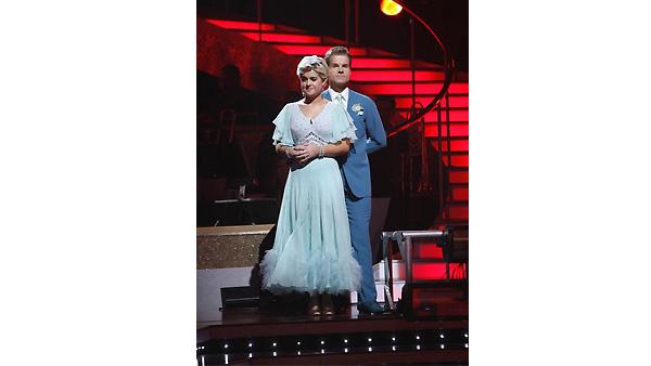 Kelly Osbourne and Louis Van Amstel are seen on 'Dancing With the Stars: The Results Show,' November 10, 2009