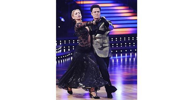 Donny Osmond and Kym Johnson perform during 'Dancing With the Stars,'  November 16, 2009