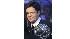 Donny Osmond is seen holding the mirror-ball...