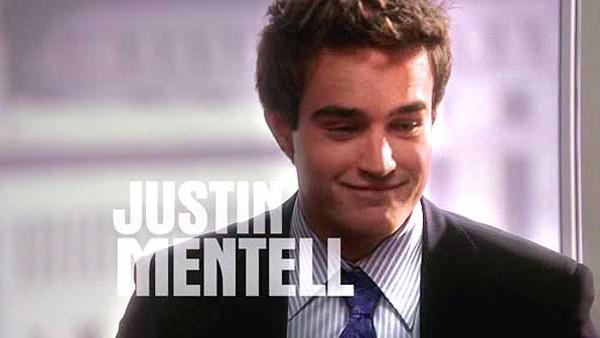 Former 'Boston Legal' actor Justin Mentell has died in a SUV crash in Wisconsin. He was 27 years old.