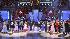 All 11 couples gather on the dance floor on...