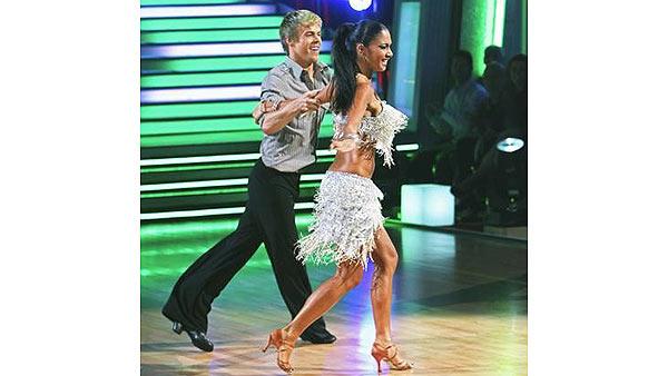 Nicole Scherzinger and Derek Hough perform an encore of their performance from the night before on 'Dancing With the Stars: The Results Show,' Tuesday, March 30, 2010.