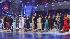 All 11 couples gather on the dance floor on...