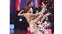 Evan Lysacek and Anna Trebunskaya perform an...