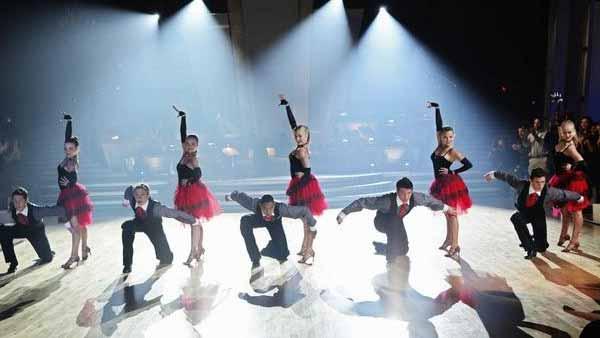'Dancing With the Stars' Ballroom Kids Champions took to the stage in a performance choreographed by 'Dancing with the Stars' professional dancer and two-time champion Mark Ballas, on 'Dancing With the Stars: The Results Show,' Tuesday, April 13, 2010.