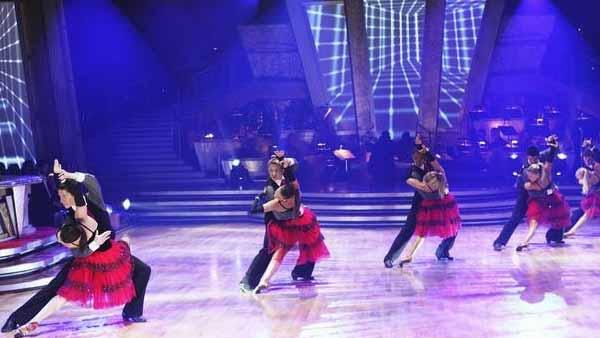'Dancing With the Stars' Ballroom Kids Champions took to the stage in a performance choreographed by 'Dancing with the Stars' professional dancer and two-time champion Mark Ballas, on 'Dancing With the Stars: The Results Show,' Tuesday, April 13, 2010.