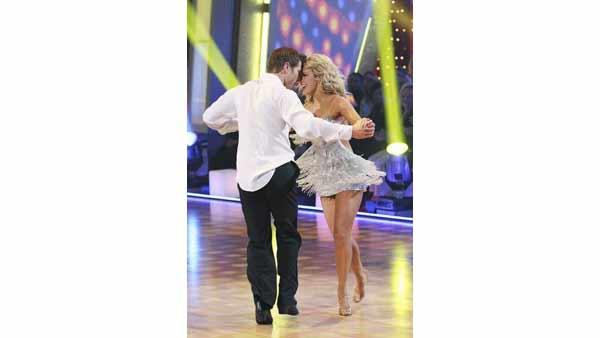 'Bachelor' Jake Pavelka and Chelsie Hightower gave an encore performance on 'Dancing With the Stars: The Results Show,' Tuesday, April 20, 2010. The couple scored 23 points out of 30 on Monday's show.