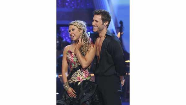 'Bachelor' Jake Pavelka and partner Chelsie Hightower perform the Samba on week six of 'Dancing With the Stars,' Monday, April 26, 2010.
