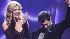 Check out the relief on the faces of the final four Dancing With the Stars pairs, and see who wont be joining them. - Provided courtesy of ABC / Adam Larkey