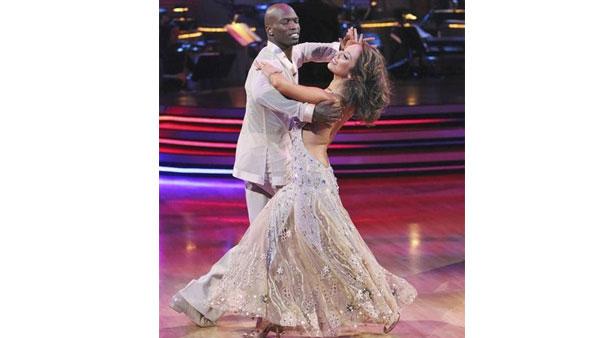 NFL star Chad Ochocinco and partner Cheryl Burke performed a Waltz on week nine of 'Dancing With the Stars,' Monday, May 17, 2010. The judges gave the couple 27 out of 30 points.